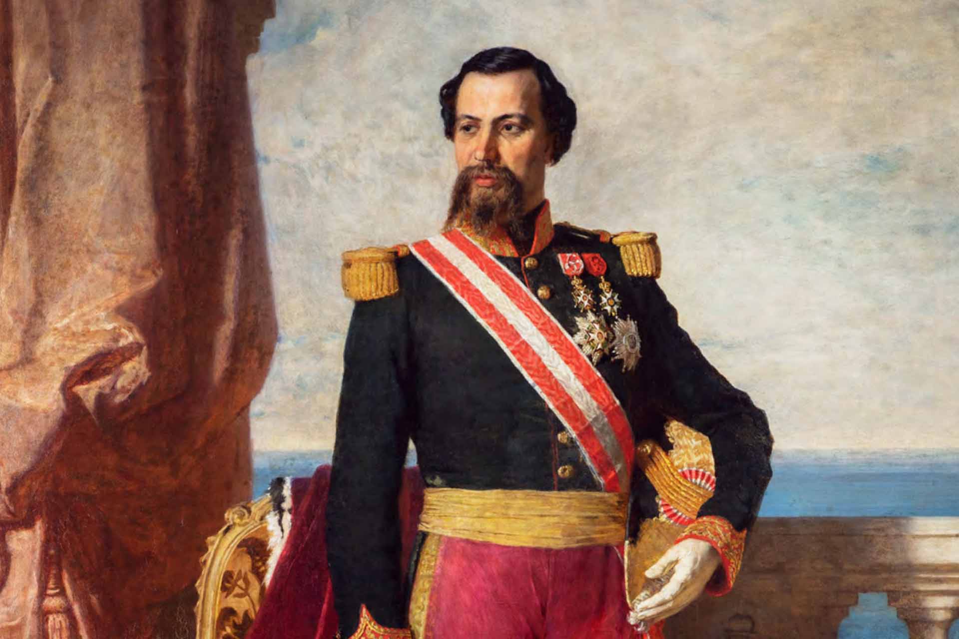 Charles III dans la fête impériale